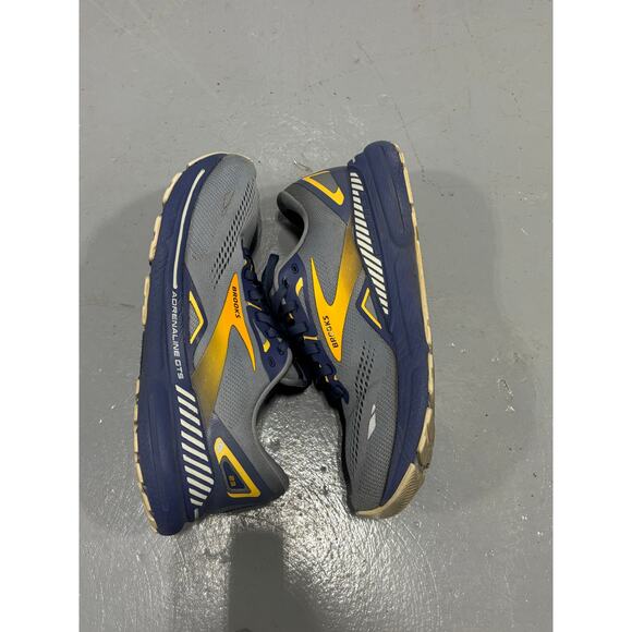 Brooks Adrenaline GTS 23 Running Shoes Sneakers Mens 11 Gray Blue Orange main image 7